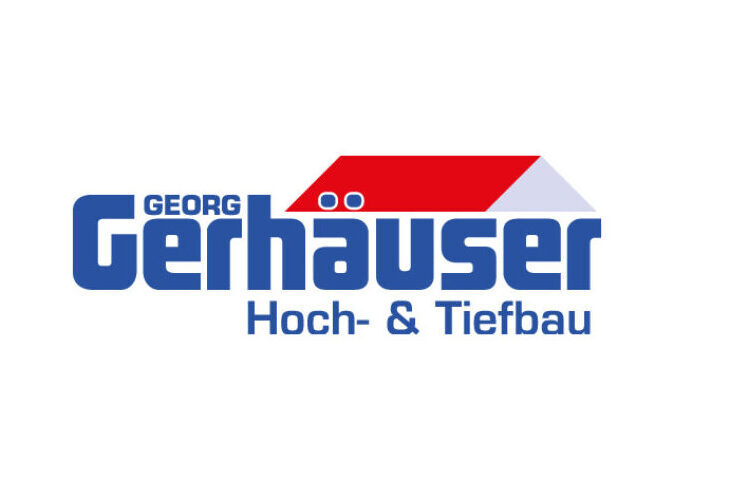 Gerhäuser Bau - Baufirma für Hausbau und Massivbau in Mittelfranken und Franken. Logo der Gerhäuser Bau Hoch- & Tiefbau.