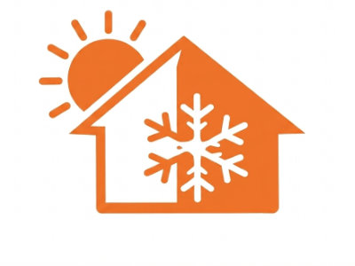 Gerhäuser Bau Hausbau in Franken: Haus mit Sonne und Schneeflocke symbolisiert energieeffiziente Massivbau Konstruktion für optimales Raumklima ganzjährig.